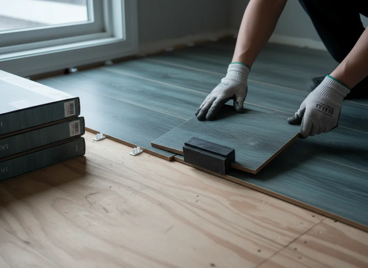 Luxury Vinyl Plank Installation company in Wickett, TX